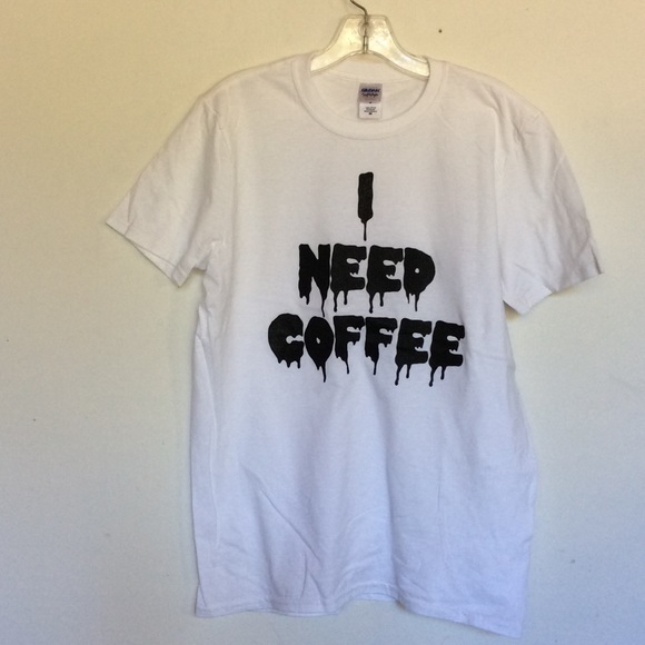 I Need Coffee t shirt - Picture 3 of 3